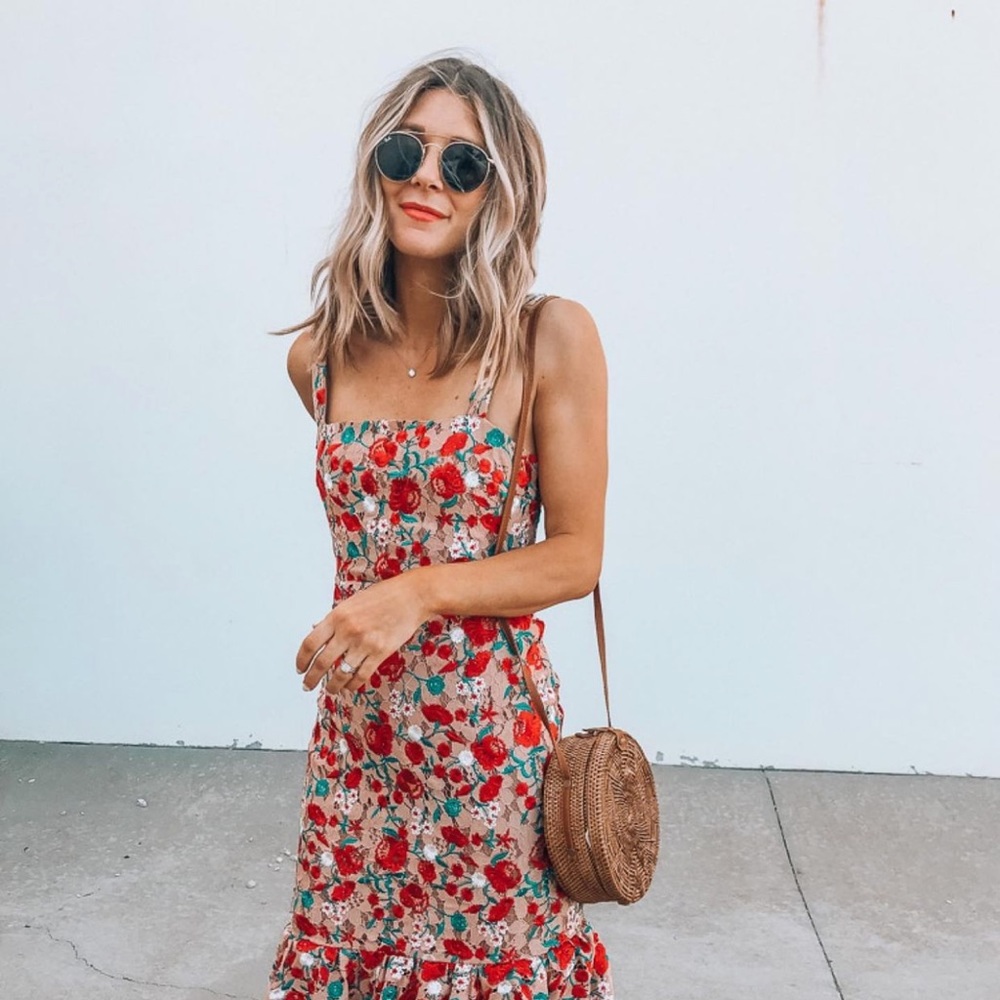 Lovers + friends Under the stars floral dress